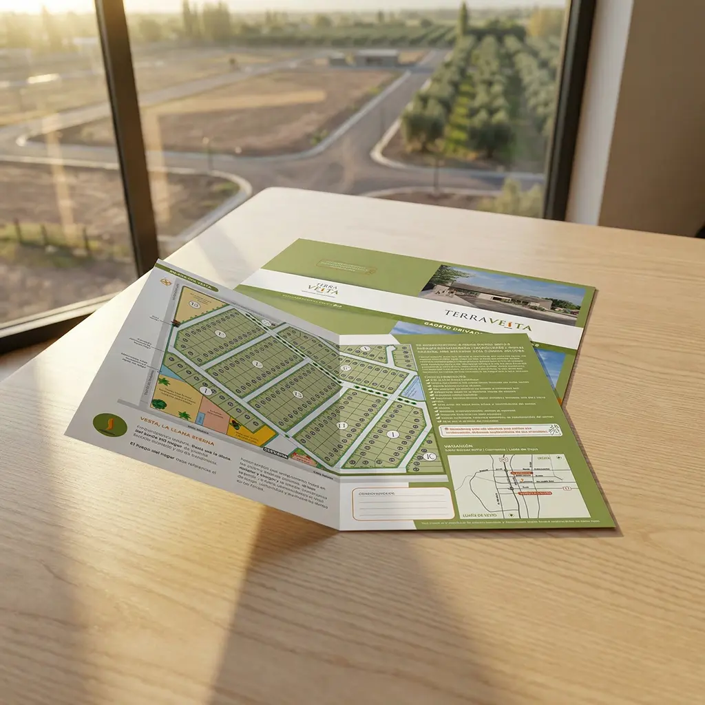 Brochure de ventas